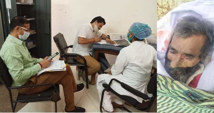कलेक्टर की फटकार का नहीं दिखा असरलापरवाही हुई उजागर वृद्ध के शव को चीटियों ने नोचा
