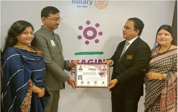 मोहम्मद मर्चेंट रोटरी क्लब के सहायक मंडला अध्यक्ष बने