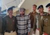 पुलिस के अंथक प्रयासों के बाद भी फिर धराया अंतरराष्ट्रीय गिरोह का सदस्य
