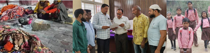 कपकपाती ठंड पारा पहुंचा 10 डिग्री पर जन जीवन पर पड़ा असर