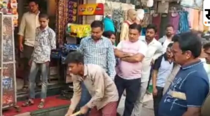 रसूख दारों को छोड़ गरीबों पर फिर चला नगर निगम का हथौड़ा