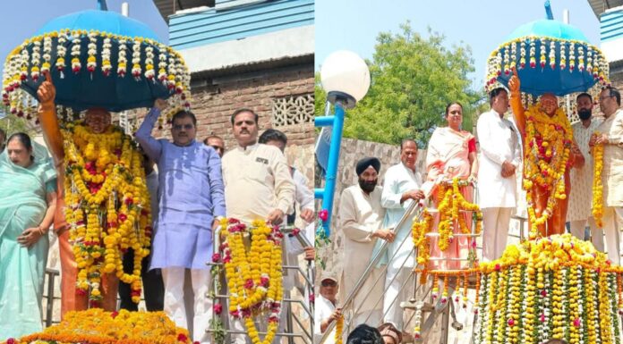 डॉक्टर बाबा साहब की जयंती भाजपा और कांग्रेस ने याद कर पेश की अरदानजली