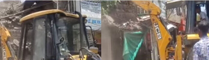 जर्जर भवनों को लेकर निगम हुआ सख्त चालू की तोडऩे की कार्यवाही