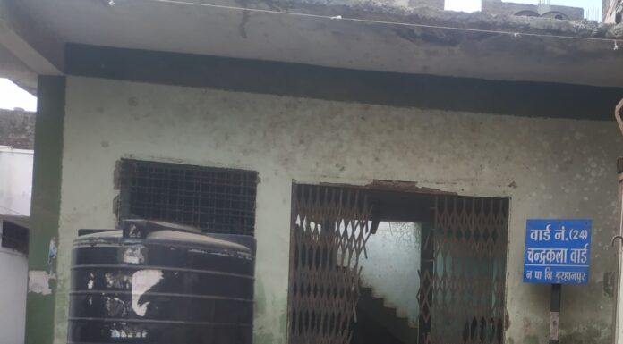 भनगार होते सामुदायिक भवन