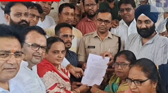 पुलिस महानिदेशक के नाम कांग्रेस का ज्ञापन थाने का करेंगे घेराव