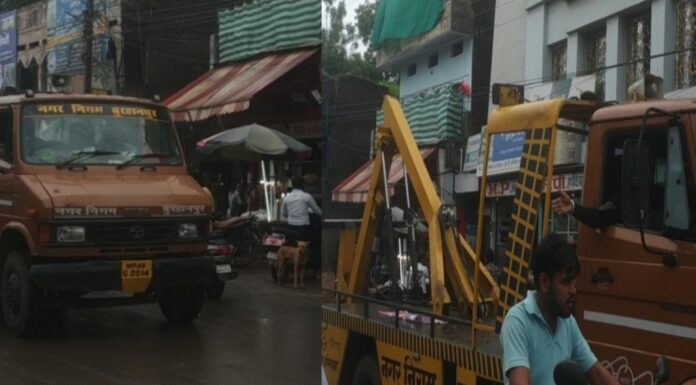 शहर की सुंदरता के नाम पर बेतरतीब खड़े वाहन जप्त पर आवारा पशु विश्राम को छूट