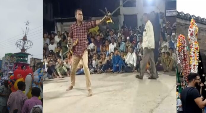 ताजियों के चल समारोह के साथ संपन्न हुआ मोहर्रम पर्व