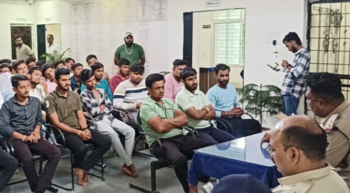 गणेश उत्सव और ईद मिलादुंबी पर्व को लेकर पुलिस प्रशासन सख्त