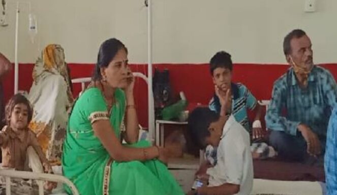 मौसम के बदलते मिजाज से बढ़ती बीमारिया जिला चिकित्सालय में मरीजों की संख्या में हुवा इजाफा