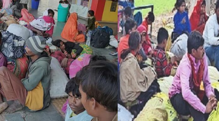 सर पर एसआईआर आर की तलवार रोजगार की तलाश में गांव से ग्रामीणों का पलायन