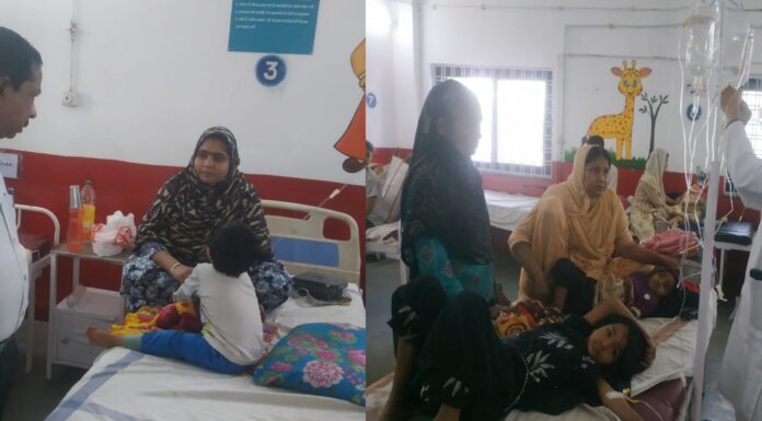 जिला प्रशासन के अधिकारियों का डेरा अस्पताल में अब तक दो मरीजों की हुई मौत