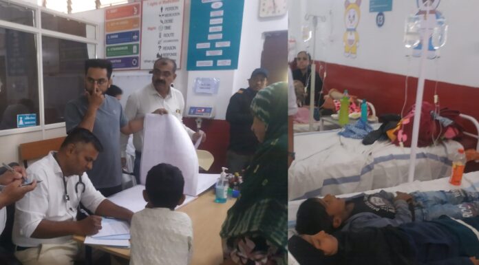 डायरिया का डंस उल्टी दस्त का आंकड़ा पहुंचा 200 के पार