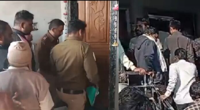 पत्नी को जिंदा जलाकर फरार हुआ पति लालबाग थाना क्षेत्र के ग्राम बहादरपुर की घटना