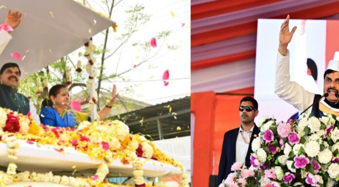 अनेकों सौगात देने का वादा कर चलते बने मुख्यमंत्री