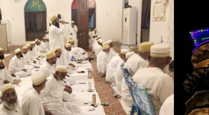 रमजान के पवित्र माह का आगाज़ मस्जिदों में बड़ी रौनक