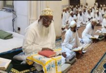 मौला की लंबी उम्र और देश दुनिया में अमन सुकून के लिए तीन दिवसीय कुरान खुवानी का हुआ आयोजन