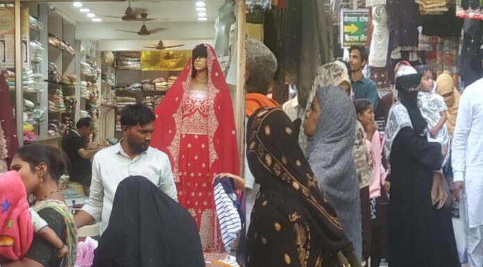 ईद की खरीदारी को लेकर बाजार गुलजार