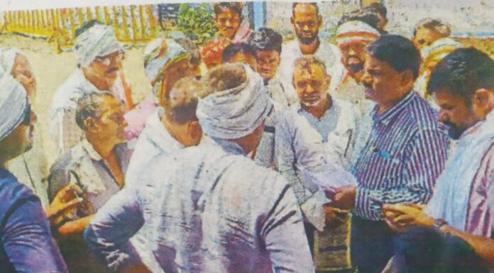 सरकारी खरीदी पर तकनीकी अडनंगे अन्नदाता परेशान