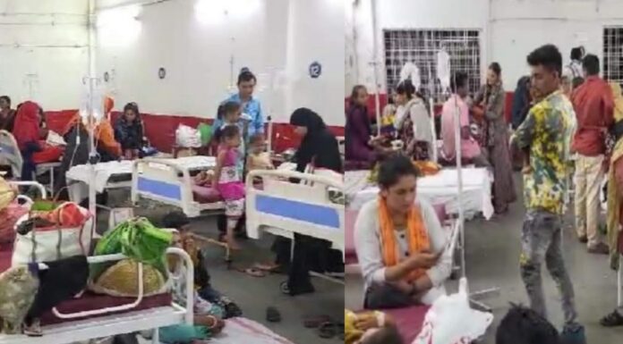 जिले का शासकीय अस्पताल बीमार मरीजों को नहीं मिल रहा उपचार