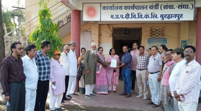 बिजली कटौती, एवं जर्जर विद्युत ढांचे के सुधार की मांग