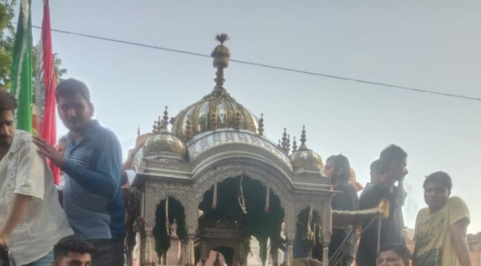 भारत की गंगा जमुनी संस्कृति का प्रतीक है सोने का ताजिया